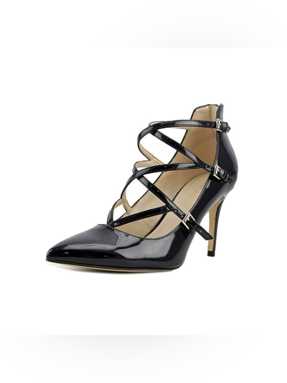 Marc Fisher Danger Women's Heels black patent leather